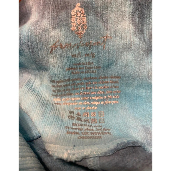 NWOT Free People FP Movement Good Karma Tie Dye Leggings - Picture 8 of 9